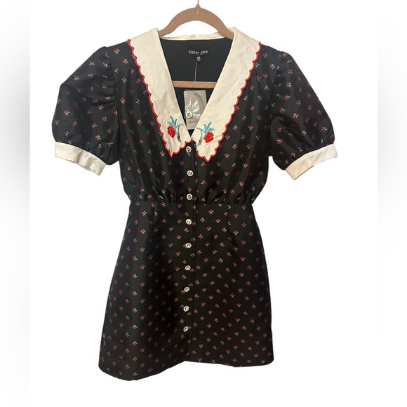 NWT Sister Jane
Courtney Jacquard Mini Dress Size XS - Picture 4 of 11